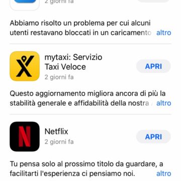 iOS 13 permette di eliminare le app direttamente dall’elenco Aggiornamenti dell’App Store