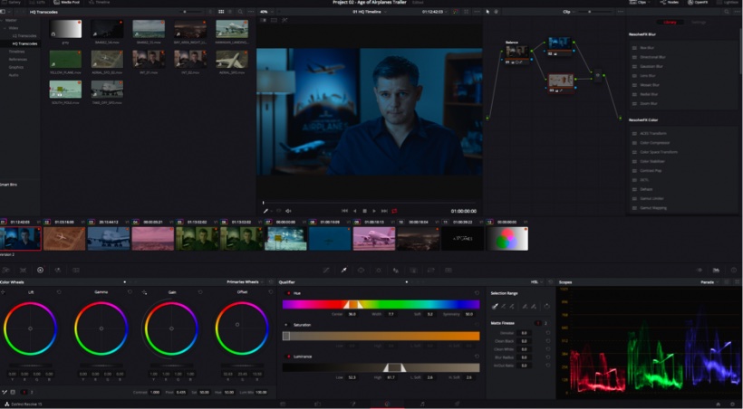 I segreti del colore con DaVinci e il mestiere del colorist