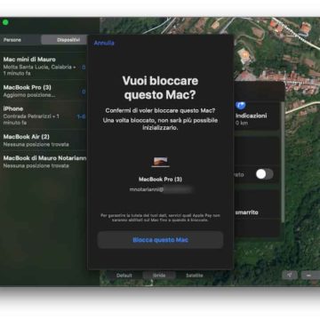 Come funziona “Find my” su macOS Catalina