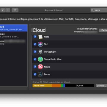 Come funziona “Find my” su macOS Catalina