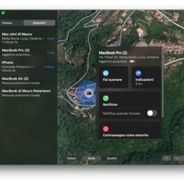 Come funziona “Find my” su macOS Catalina