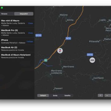 Come funziona “Find my” su macOS Catalina