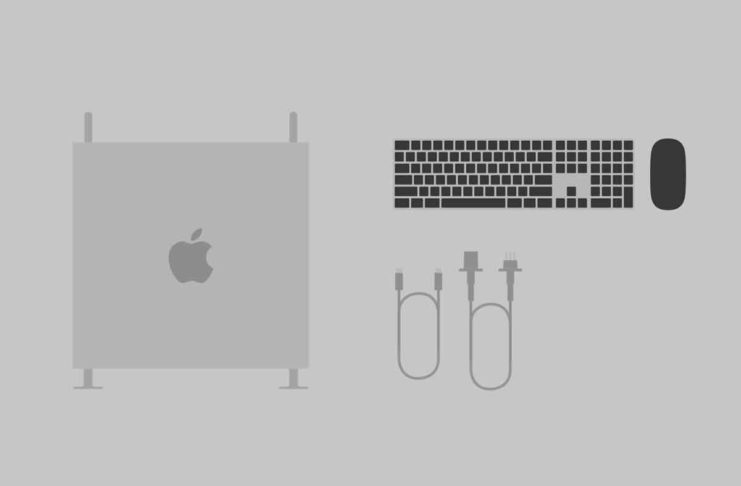 Con il nuovo Mac Pro una tastiera silver e black ad hoc per la workstation
