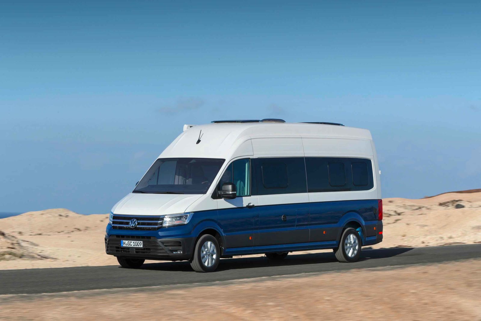 Il nuovo camper Grand California di Volkswagen supporta CarPlay e altre tecnologie