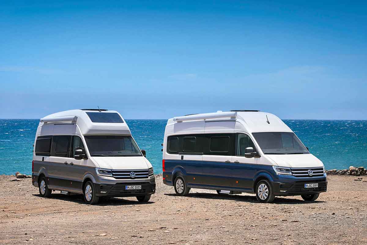 Il nuovo camper Grand California di Volkswagen supporta CarPlay e altre tecnologie