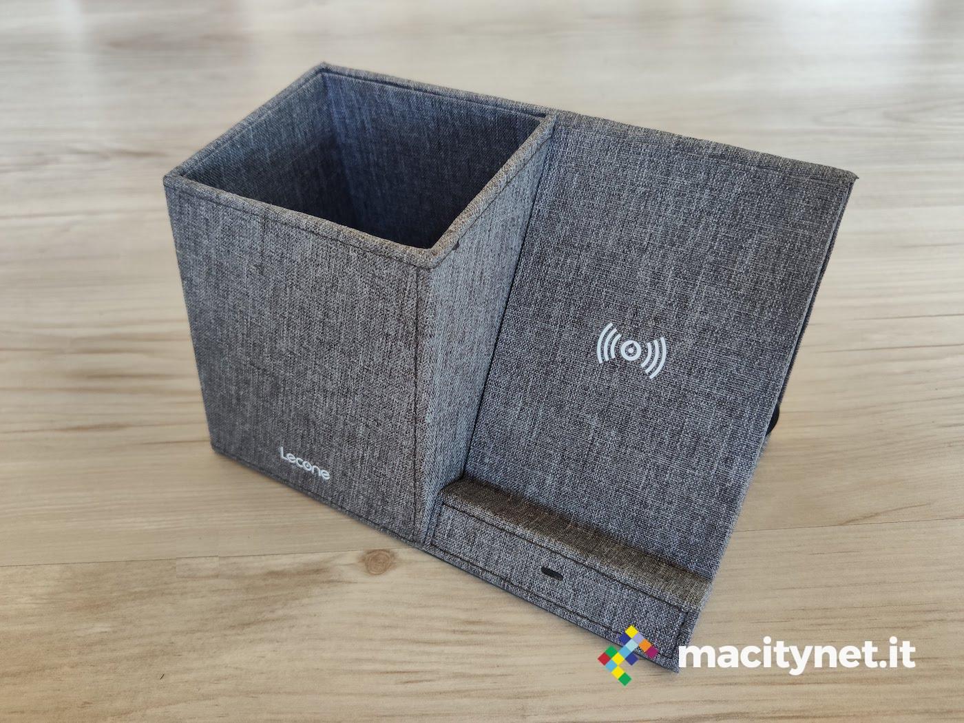 In prova il caricatore Lecone Wireless che vi organizza anche la scrivania In prova il caricatore Lecone Wireless che vi organizza anche la scrivania