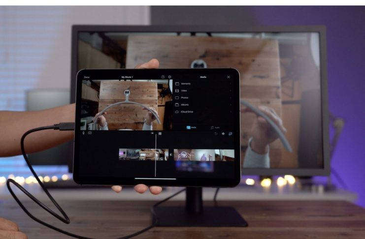 Apple ha aggiornato iMovie per iOS, con un nuovo effetto greenscreen e nuove colonne sonore