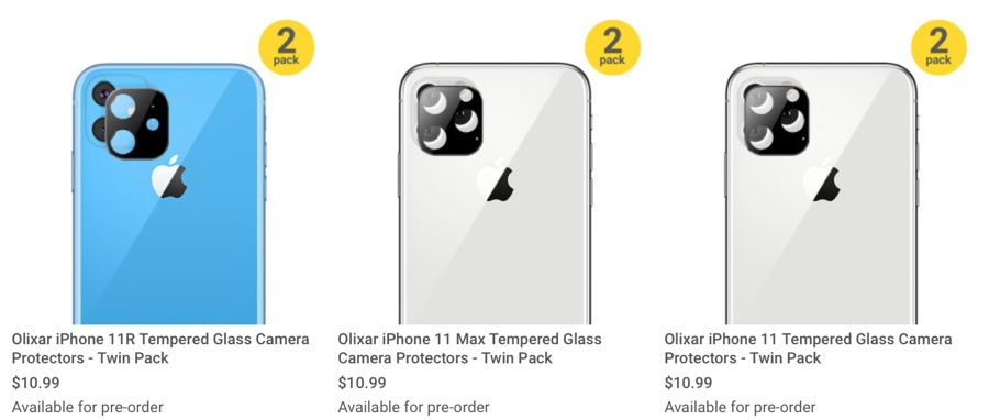 Per iPhone 2019 ci sono già le protezioni per le fotocamere