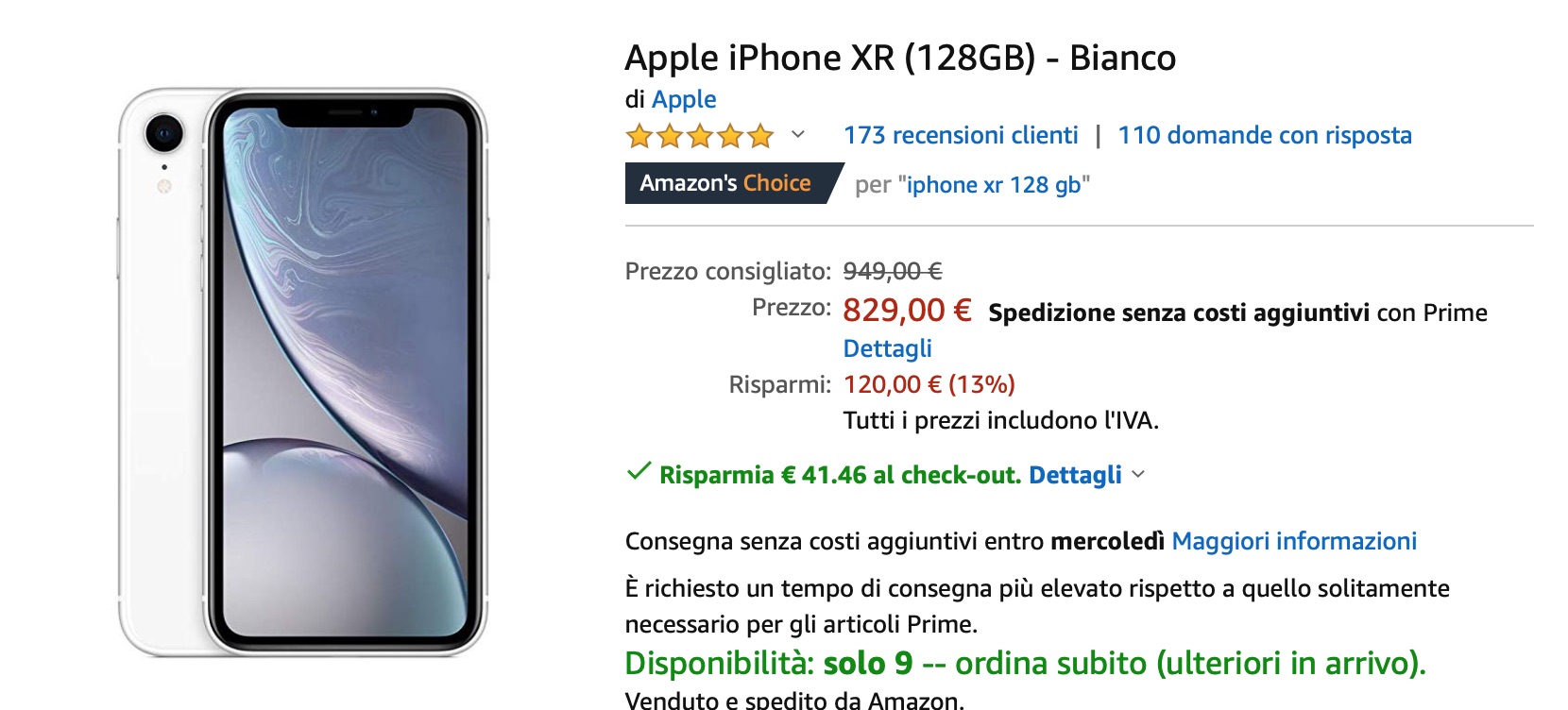 I migliori sconti Apple di Amazon: iPhone X 845€, MacBook Air 799€, iPad Pro 11″ 796€, iMac 999€