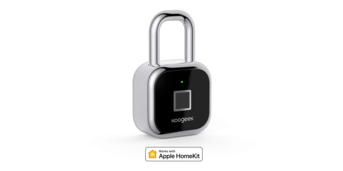 Da Koogeek il geniale lucchetto smart a impronte digitali compatibile con Apple HomeKit