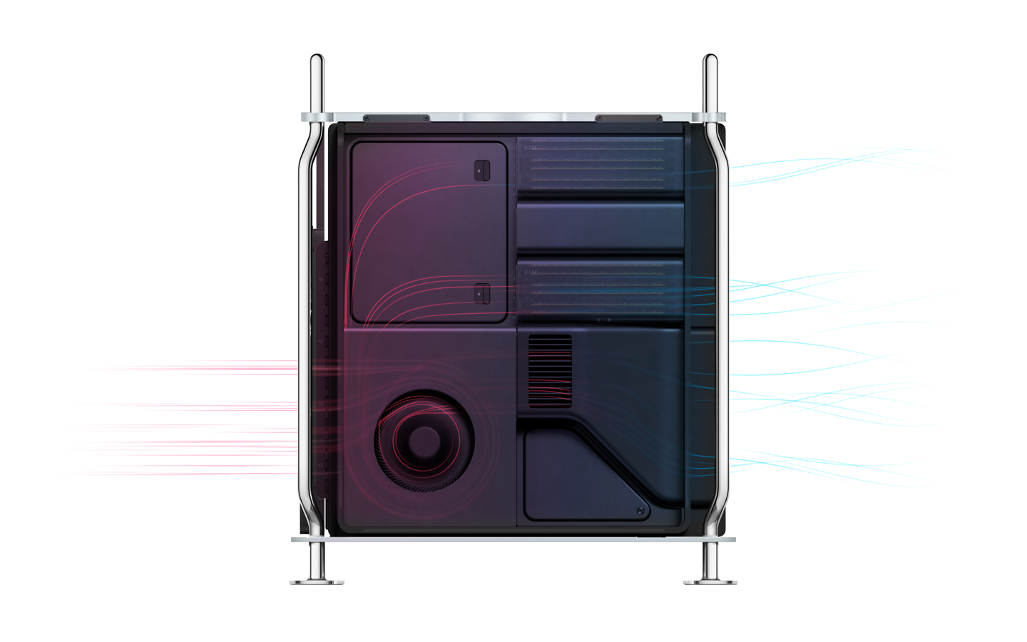 Mac Pro 2019, la gestione termica è un capolavoro di ingegneria