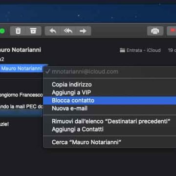 macOS 10.15 Catalina, le nuove funzioni antispam integrate in Mail