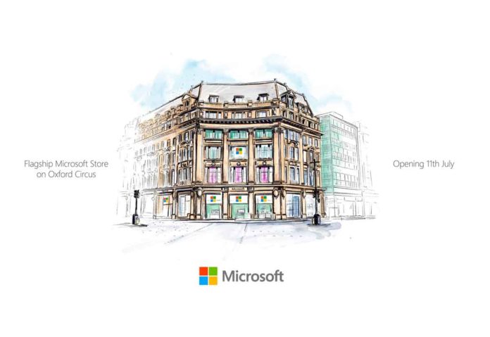 A Londra il primo Microsoft Store europeo: apre l’11 luglio