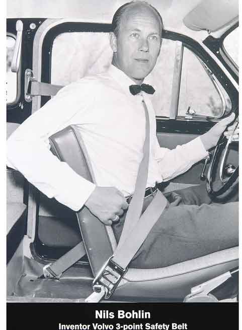 60 anni di vite salvate con le cinture di sicurezza