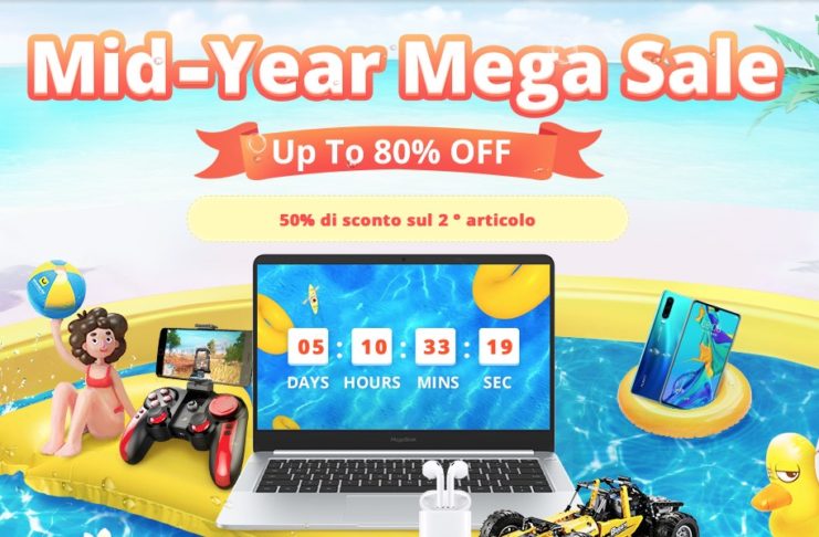 Sconti pazzi su GearBEst, fino all’80% su smartphone e tecnologia