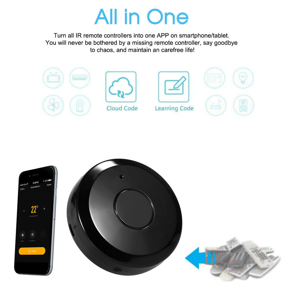 Solo 10 euro: telecomando universale Wi-Fi J0A2 compatibile con Alexa e Google Home