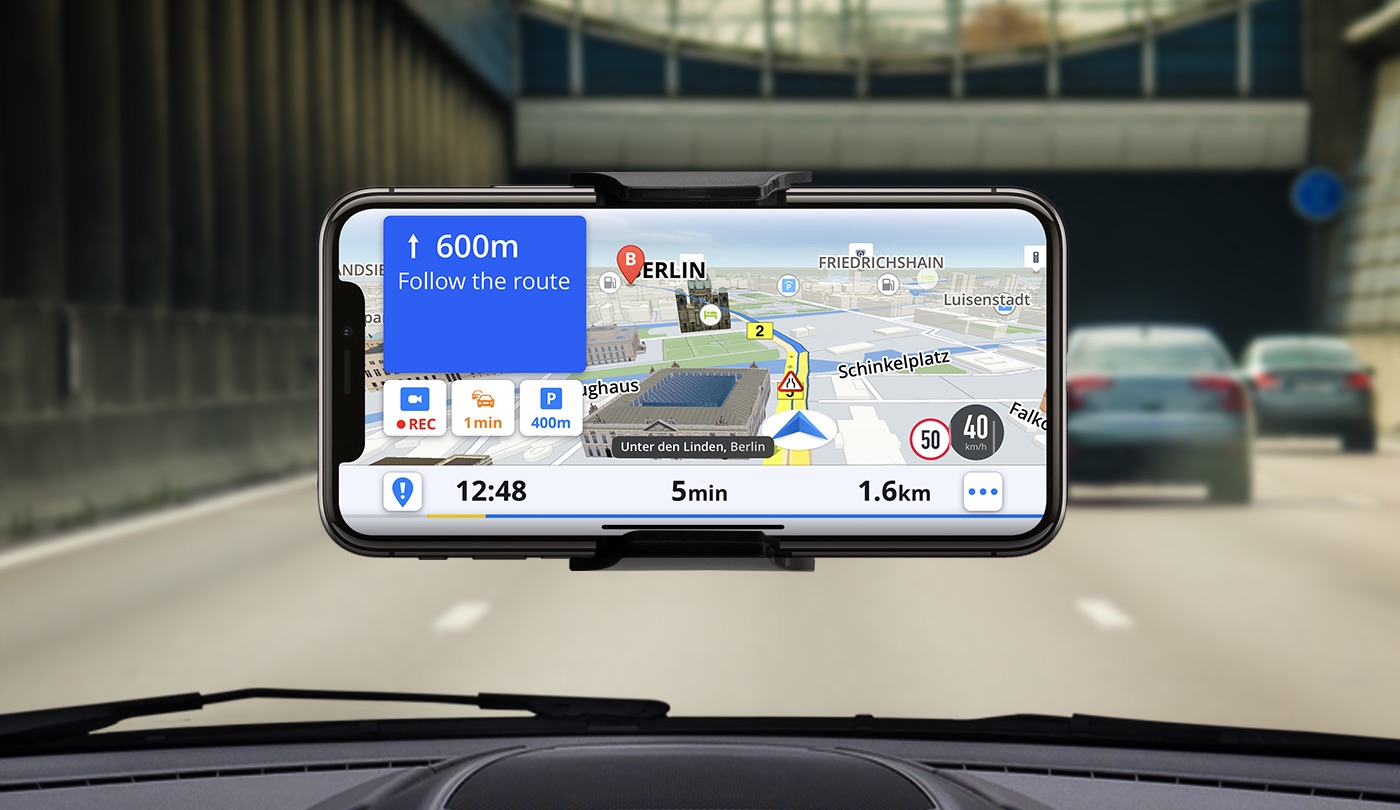 Sygic, nuova funzione Dashcam con connettività Apple CarPlay