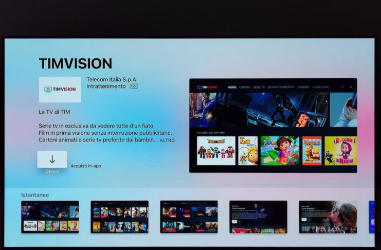 Apple TV e Amazon Fire TV Stick ora hanno l’app TIMVISION con film e serie
