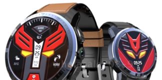 KOSPET Optimus Pro, smartwatch con 4G LTE e fotocamera da James Bond