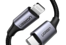 Cavo USB-C Lightning con guaina in nylon scontato a soli 14,39 euro