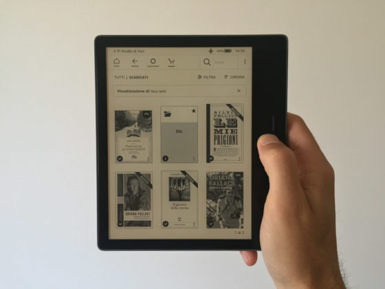 Recensione Kindle Oasis, il top di gamma degli e-reader Amazon ora è perfetto