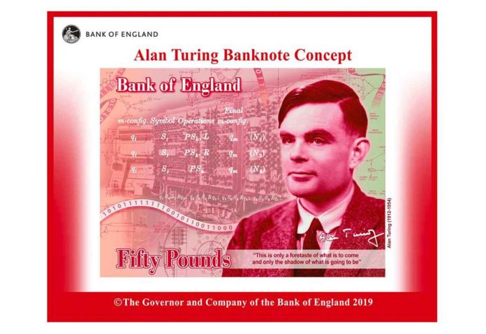 Alan Turing sarà il nuovo volto della banconota da 50 sterline