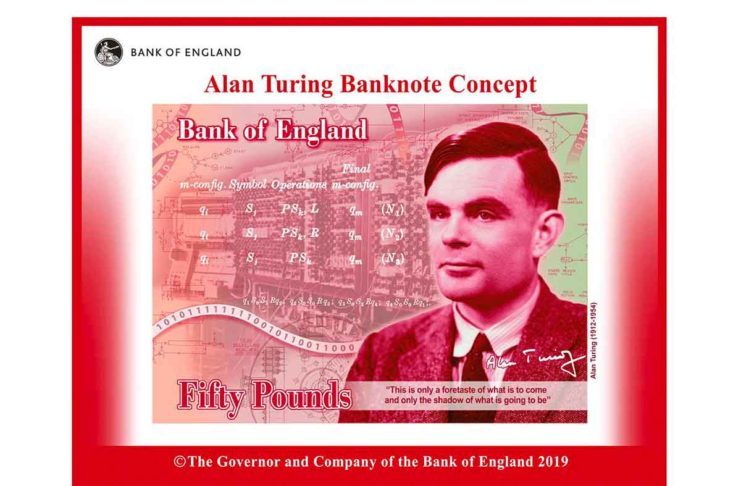 Alan Turing sarà il nuovo volto della banconota da 50 sterline
