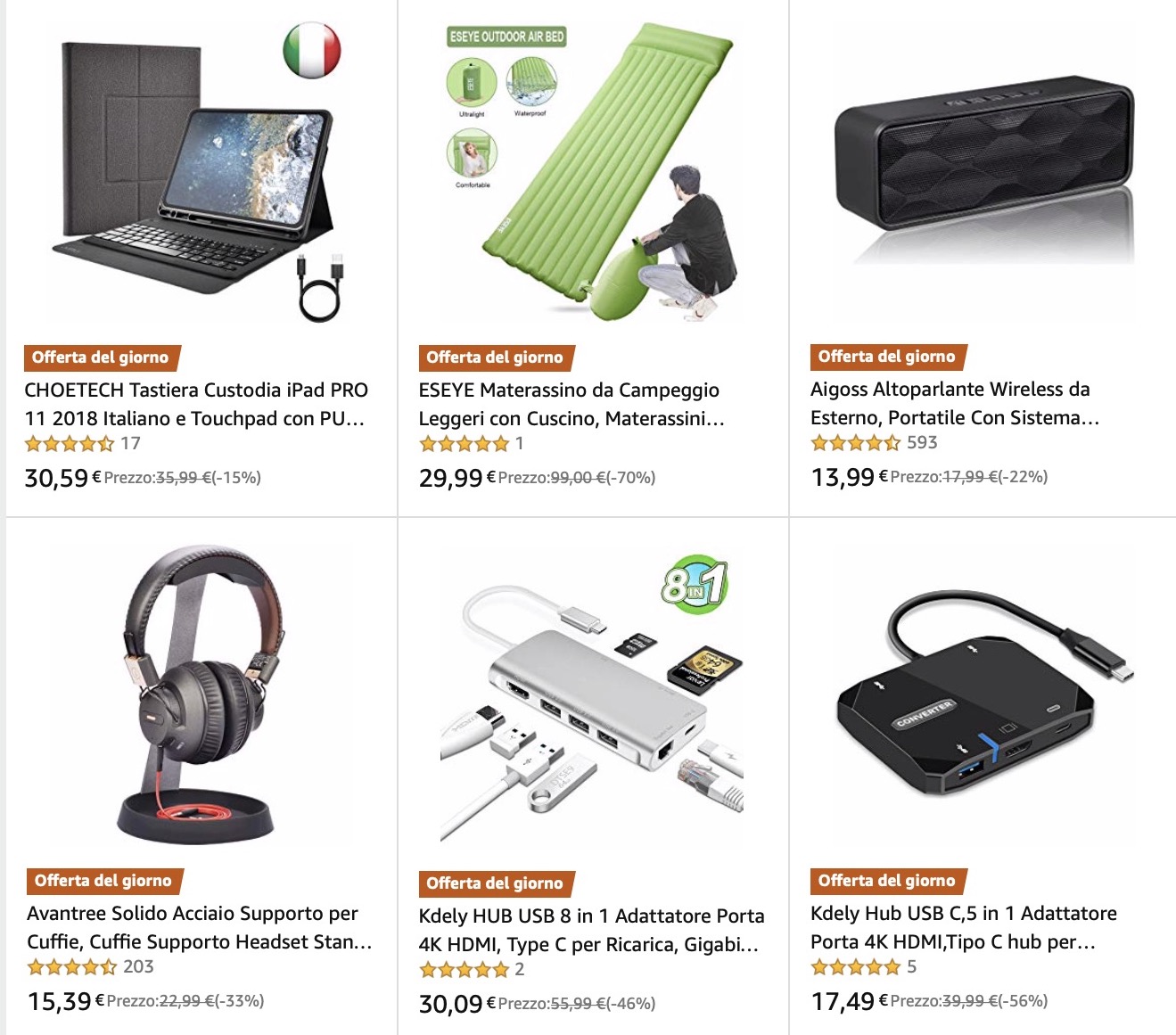 Sconti Amazon 19 luglio fino al 70%: Philips, Samsung, WD, SanDisk, Crucial, Arlo, Sonos, LG, Bose