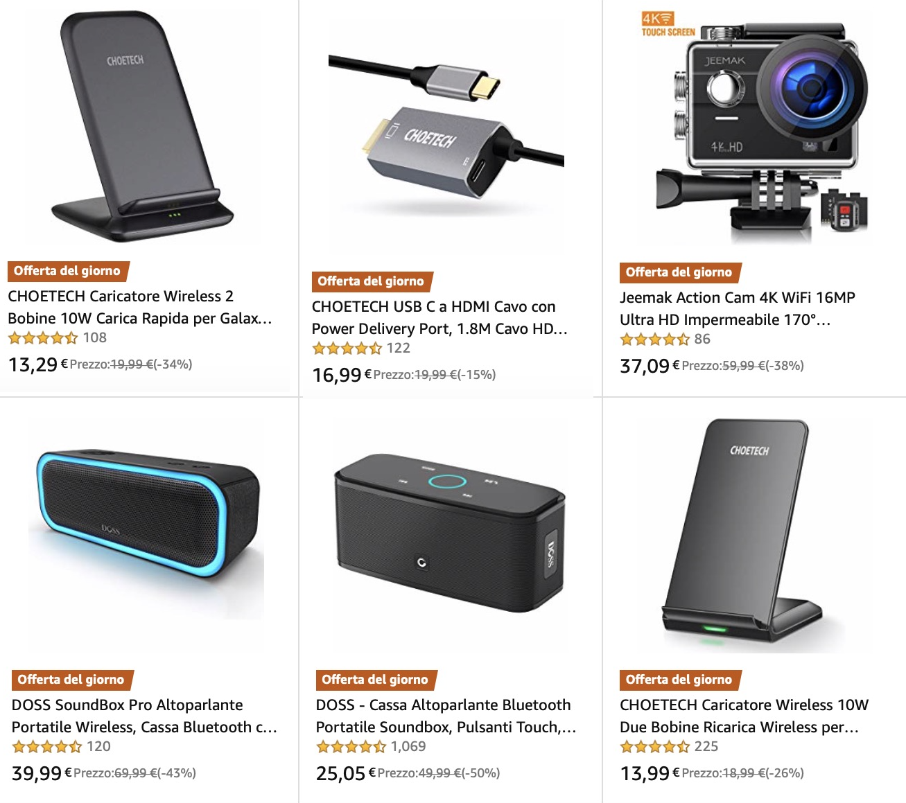Sconti Amazon 19 luglio fino al 70%: Philips, Samsung, WD, SanDisk, Crucial, Arlo, Sonos, LG, Bose
