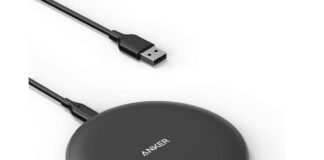 Caricabatterie wireless da tavolo di Anker in sconto a 13,99 euro