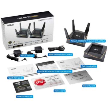 Asus AiMesh AX6100 è un nuovo sistema mesh con tecnologia Wi-Fi 6