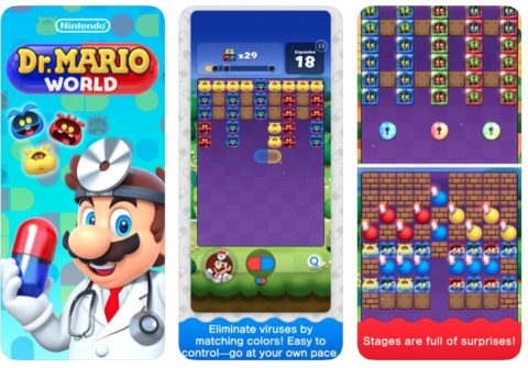 Dr Mario World è arrivato: l’app per iOS firmata Nintendo è già disponibile