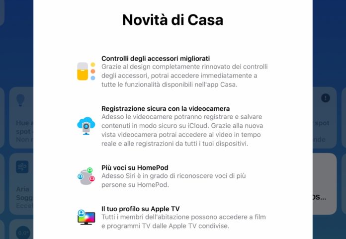 Come cambia l’interfaccia di Casa e Homekit con iOS 13 e iPad