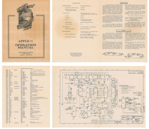Il manuale originale dell’Apple 1 è in vendita all’asta