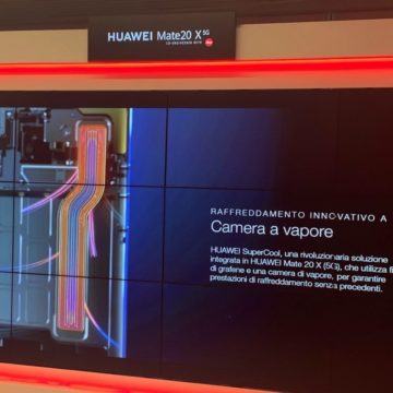 Huawei Mate 20 X 5G in Italia: velocità inaudita, raffreddamento a camera di vapore e schermo 7.2″