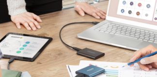 SSD Samsung T5, “mini-micro” HD  cinque stelle superscontato su Amazon: 84,55€