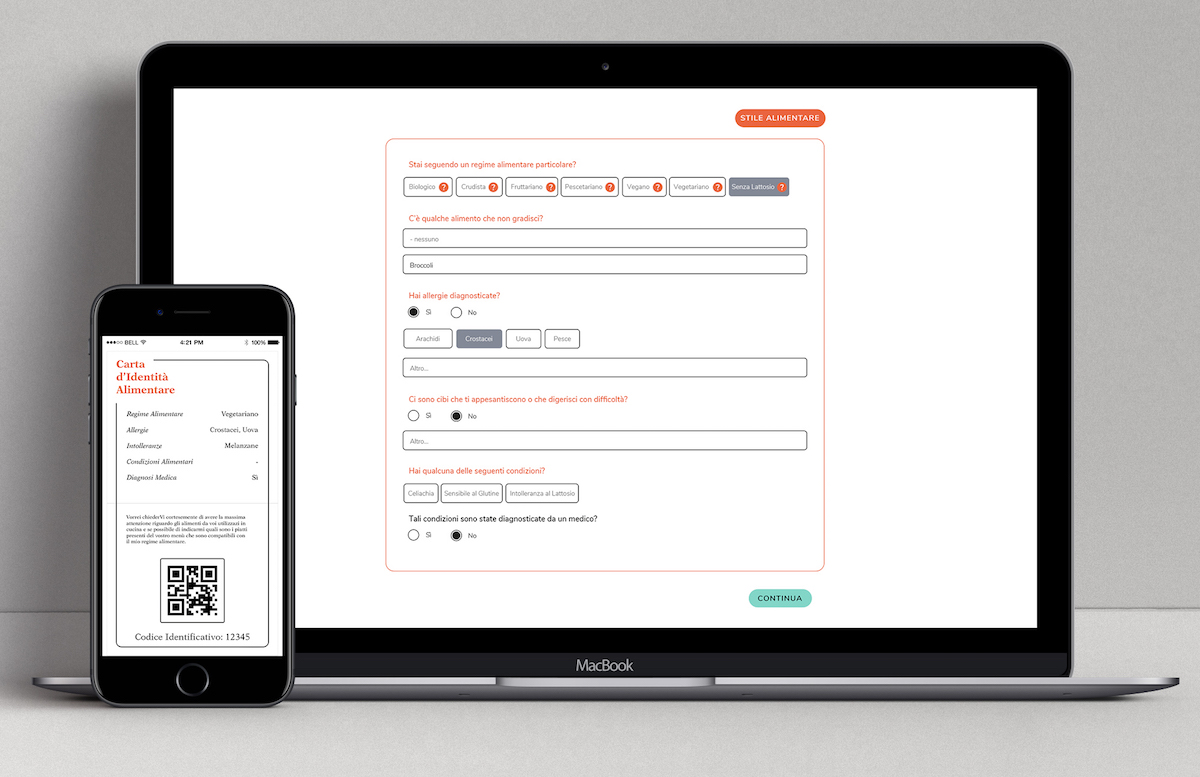 Tech-healthy: ecco la carta d’identità alimentare per le allergie e le intolleranze