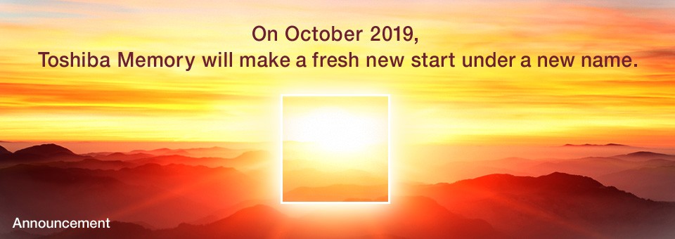 A ottobre Toshiba Memory cambia nome e diventa “Kioxia”