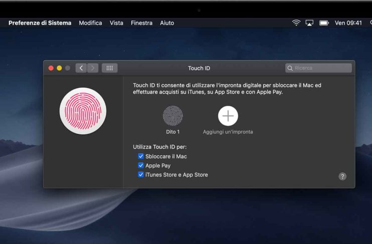 Apple testa Face ID e Touch ID sui propri siti