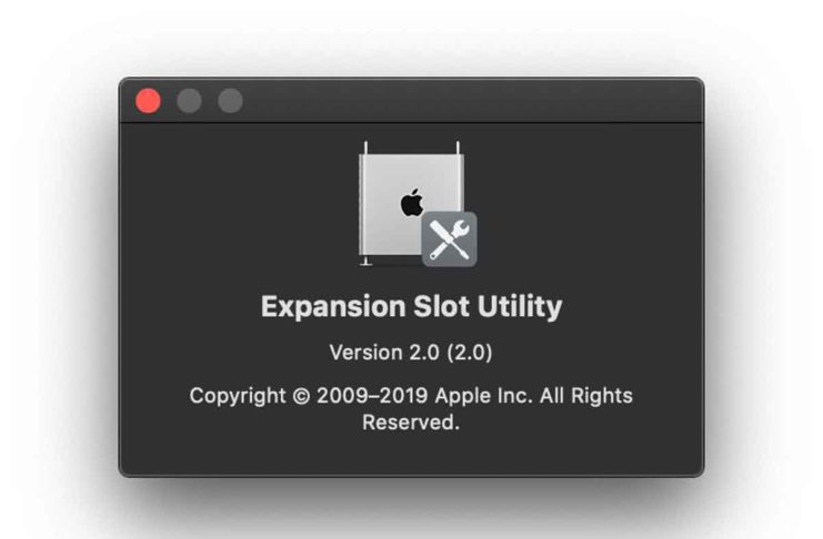 Con macOS 10.15 Catalina torna l’Utility Slot di espansione per i nuovi Mac Pro