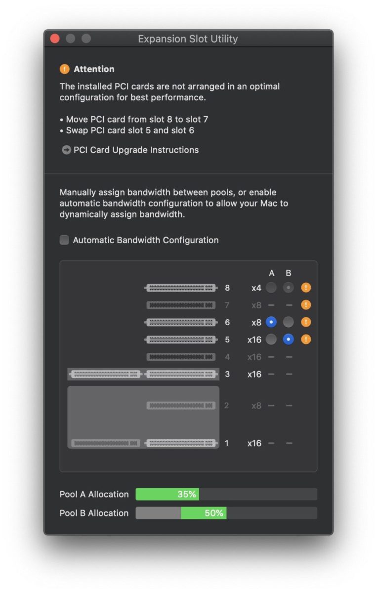 Con macOS 10.15 Catalina torna l’Utility Slot di espansione per i nuovi Mac Pro