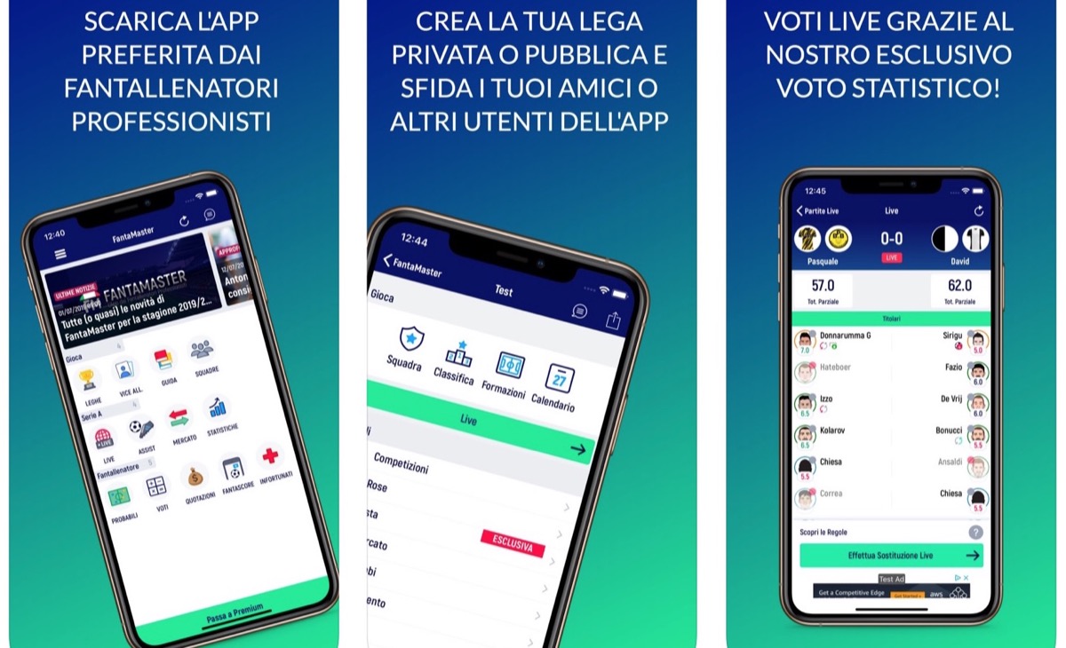 FantaMaster, l’app è pronta per la stagione calcistica 2019-2020