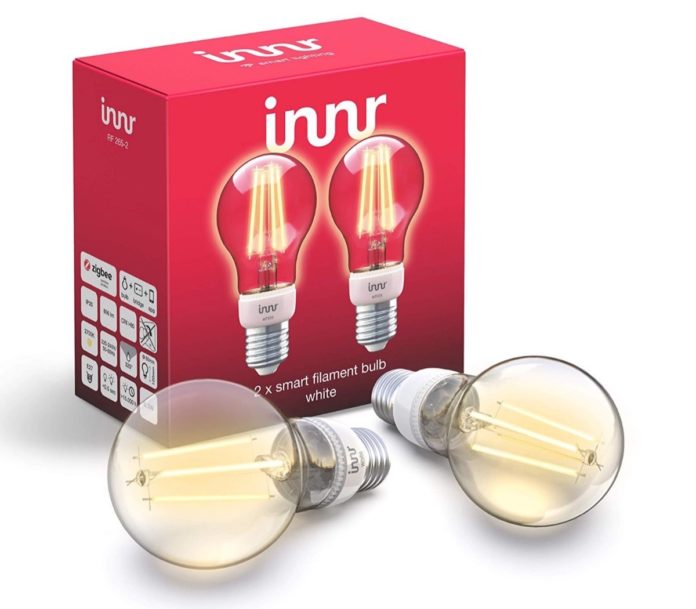 Le lampade LED Smart a filamento di Innr sono su Amazon