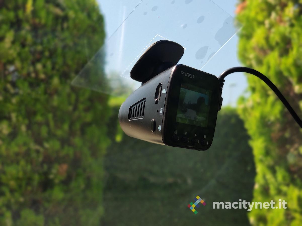Akaso Dashcam V1, la dashcam con GPS per mettersi in viaggio in sicurezza