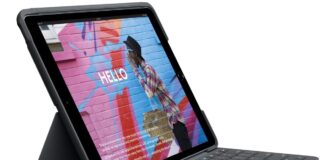 Logitech Slim Folio custodia e tastiera per iPad: sconto del 45% su Amazon