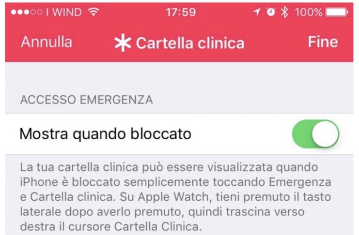 Come aggiungere numeri di emergenza ICE sulla schermata principale di iPhone