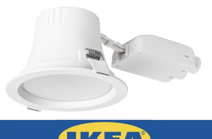 Ikea Leptiter è il nuovo faretto da incasso Zigbee compatibile Homekit, Alexa e Assistente Google