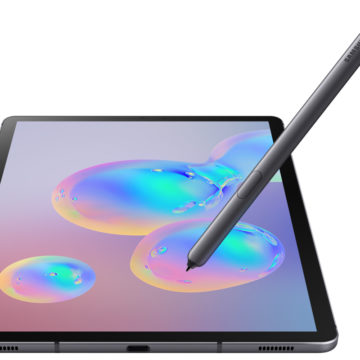 Galaxy Tab S6 è il primo tablet con lettore impronte nel display