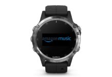 Sugli smartwatch Garmin arriva Amazon Music