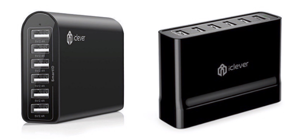 Caricatori iClever con 6 USB fino a 60W: in offerta a partire da 7,99 euro